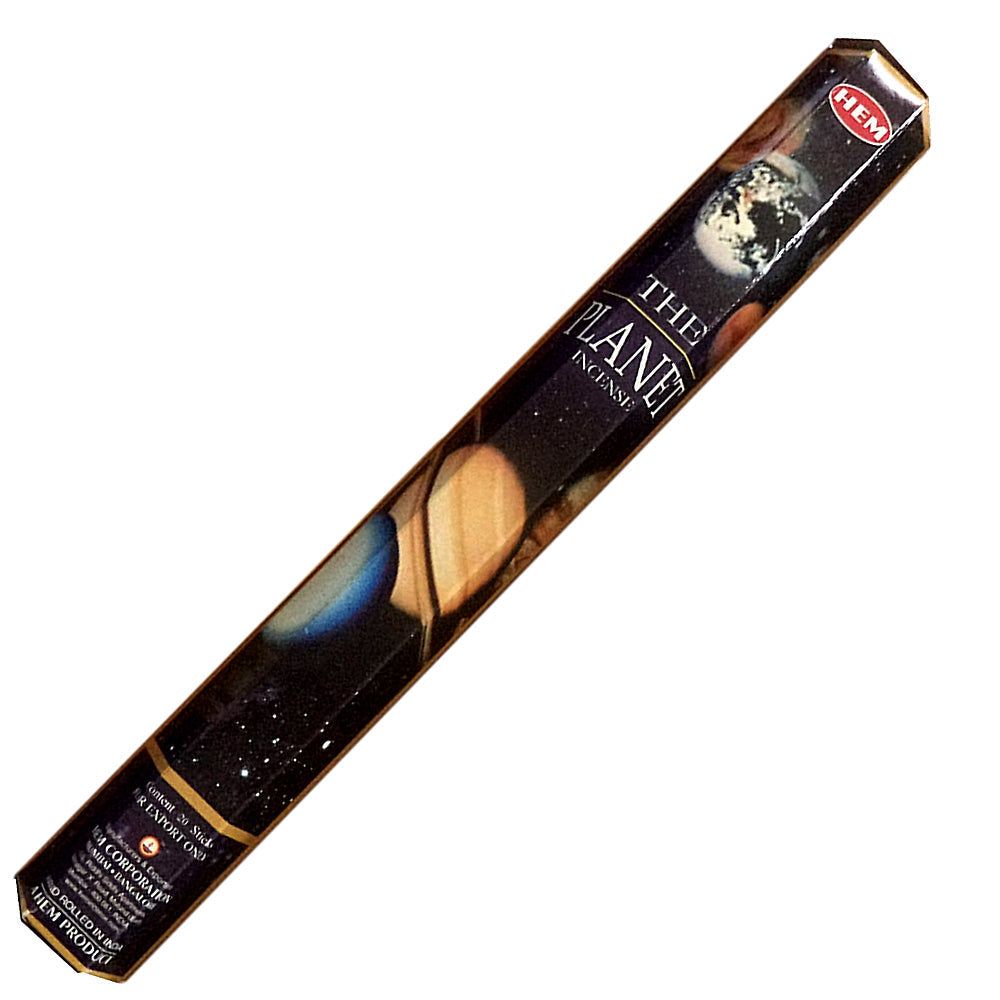 Planet HEM Incense Stick 20 Pack, SKU NA-29, UPC 6016219628656