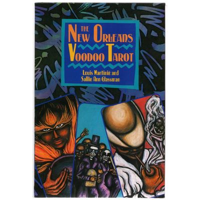 The New Orleans Voodoo Tarot Kit by Louis Martinié and Sallie Ann Glassman, SKU SS-9, UPC 601620908…