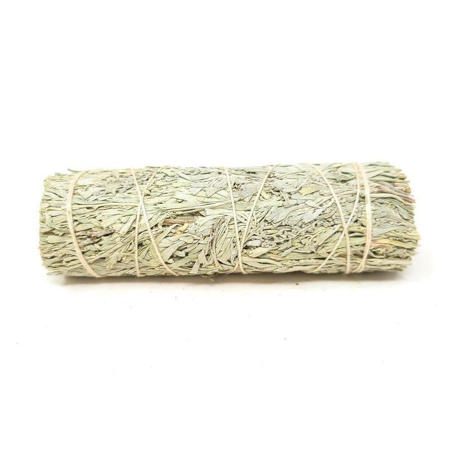 4&quot; Sage &amp; Frankincense Smudge Stick, SKU L02-34-MS1-FI, UPC 6016205067063