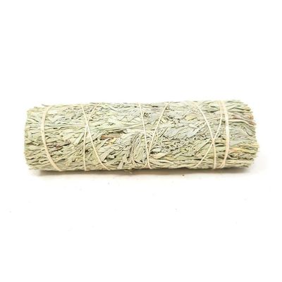 4&quot; Sage &amp; Frankincense Smudge Stick, SKU L02-34-MS1-FI, UPC 6016205067063
