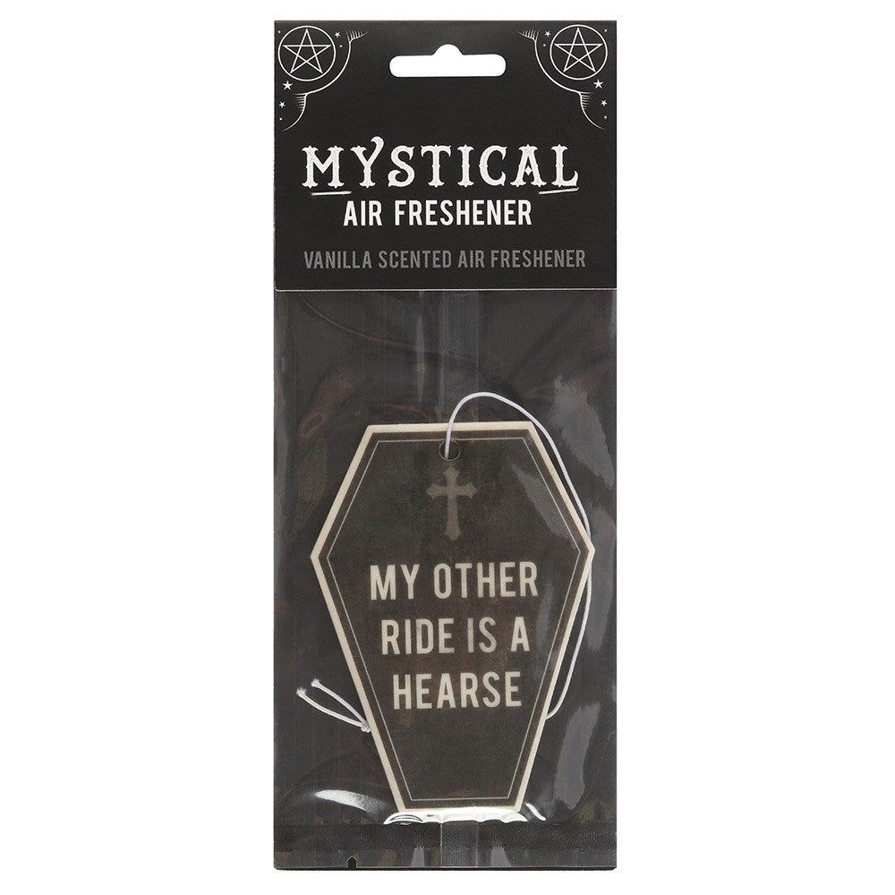 Hanging Air Freshener - Coffin (Vanilla Scented), SKU PG-14476, UPC 700317015345