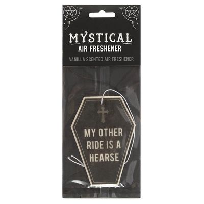 Hanging Air Freshener - Coffin (Vanilla Scented), SKU PG-14476, UPC 700317015345
