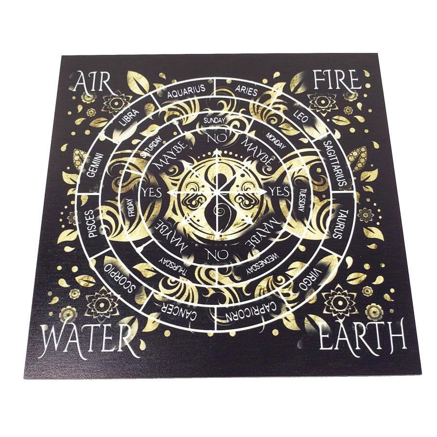 8&quot; Goddess of Earth Pendulum / Altar Board, SKU PBOARD-06, UPC 700317307136