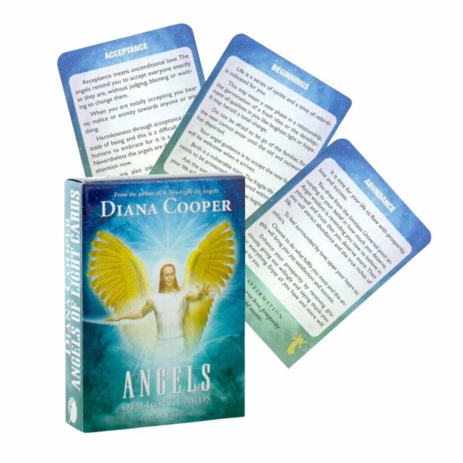 Angels of Light Cards (Pocket Edition) by Diana Cooper, SKU SS-109, UPC 700317109709
