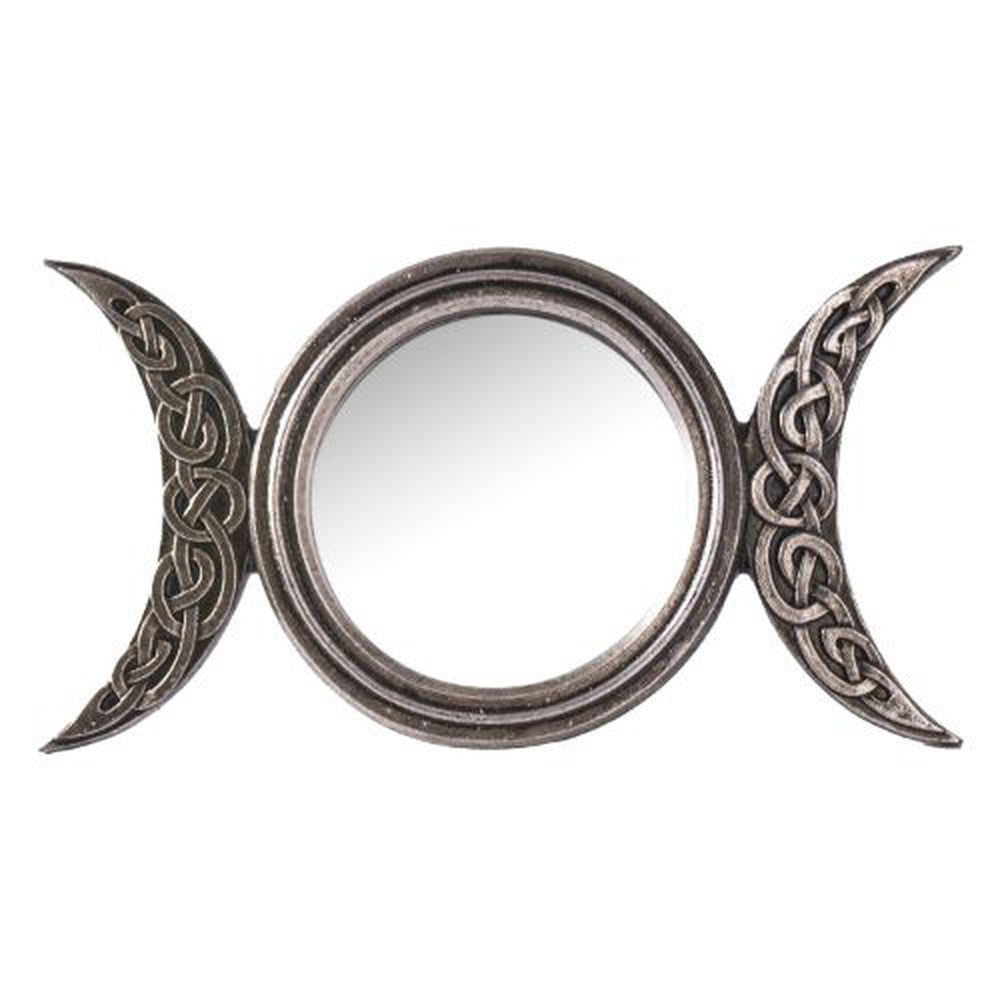 8.75&quot; Triple Moon Wall Mirror, SKU PG-14053, UPC 700317059585