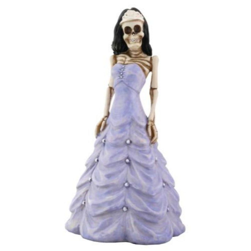 6&quot; Day of the Dead Statue - Purple Lady, SKU PG-Y8222, UPC 700317038702