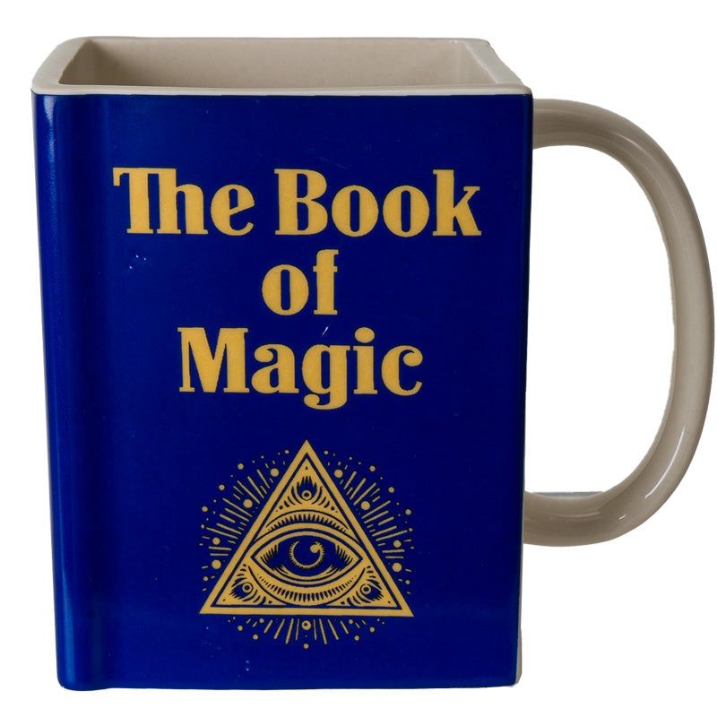 4.5&quot; Book Mug - Book of Magic (All Seeing Eye), SKU PG-15893, UPC 700317398639
