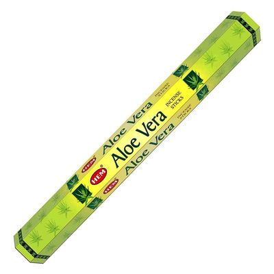Aloe Vera HEM Incense Stick 20 Pack, SKU AV20, UPC