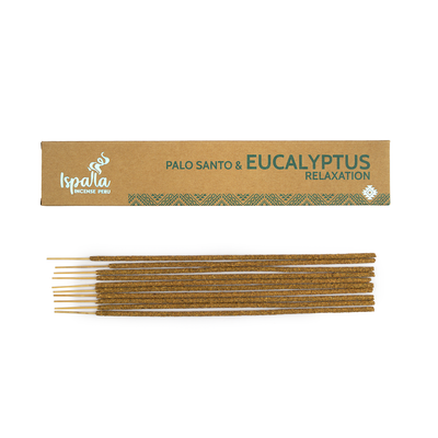 Ispalla - Relaxation (Palo Santo &amp; Eucalyptus) Incense Sticks (10 Pack), SKU C07-03-IPS-PEUDZ-1, UP…