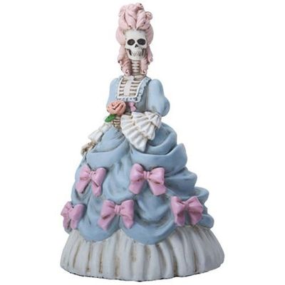 6.5&quot; Skeleton Statue - Marie Antoinette, SKU PG-Y8496, UPC 700317051978