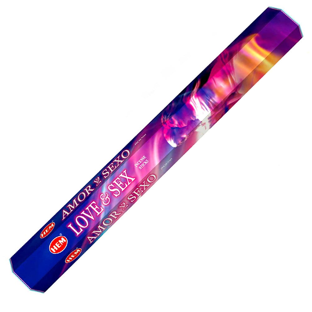 Love &amp; Sex HEM Incense Stick 20 Pack, SKU LS20, UPC