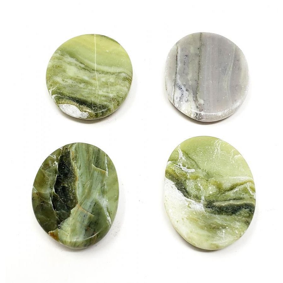 Worry Stone - Serpentine, SKU U00-34-WOST-34-1, UPC 700317058014