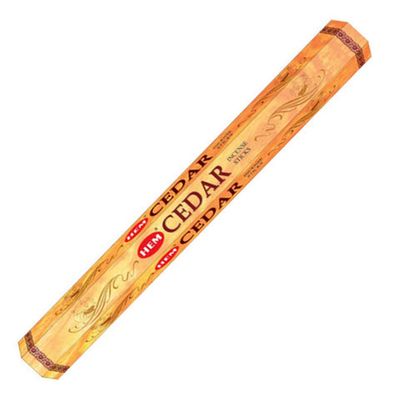 Cedar HEM Incense Stick 20 Pack, SKU CE20, UPC 6016201719799