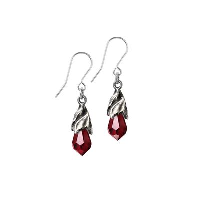 Empyrean Tear Earrings (Red), SKU AL-E437R, UPC 700317061434