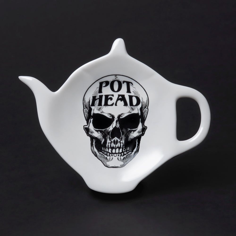 4&quot; Tea Spoon Rest - Pot Head, SKU AL-SR6, UPC 700317065630