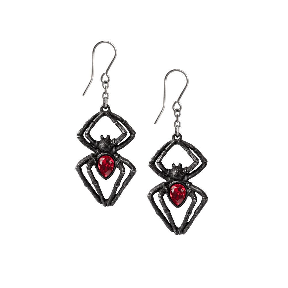 Black Widow Earrings, SKU AL-E428B, UPC 700317355618
