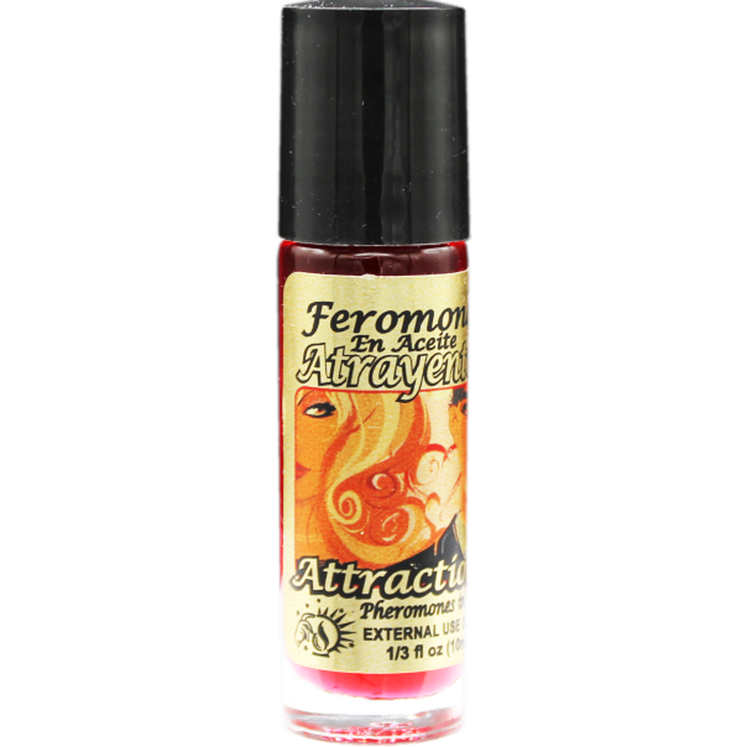 1/3 oz Roll On Pheromones - Attraction, SKU RM-1190025, UPC 6016203350365