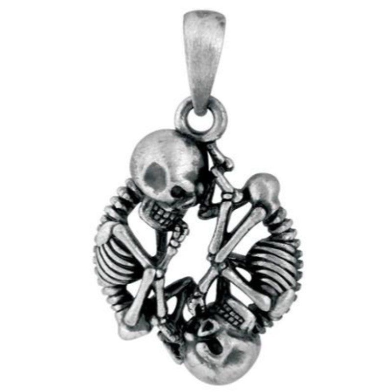 Skull And Bones Pendant, SKU PG-Y2826, UPC 6016020041002