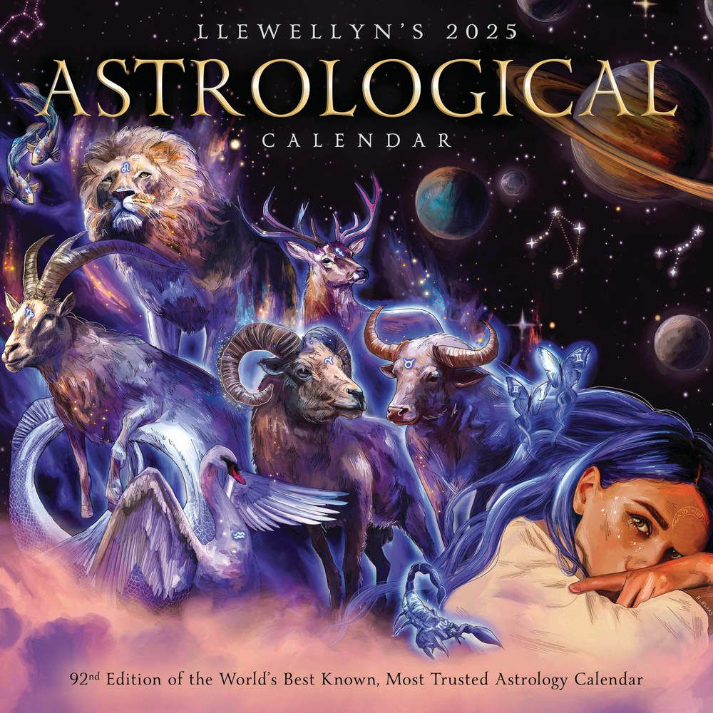 Llewellyn&#39;s 2025 Astrological Calendar by Llewellyn, Helena Elias, Beth Rosato, Tracy Quinlan, SKU …