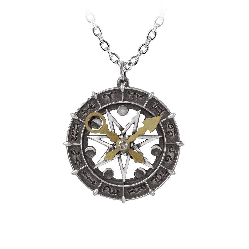 Astro-lunial Compass Pendant, SKU AL-P935, UPC 700317077015