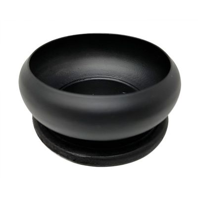 3&quot; Black Metal Charcoal Burner with Coaster, SKU I03-059-SPC, UPC 700317372073
