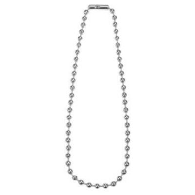 Ball Chain Stainless Steel Necklace, SKU PG-Y2634, UPC 6016011869820