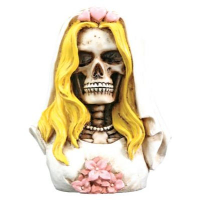 4&quot; Skeleton Statue - Bride, SKU PG-Y7238, UPC 700317052128