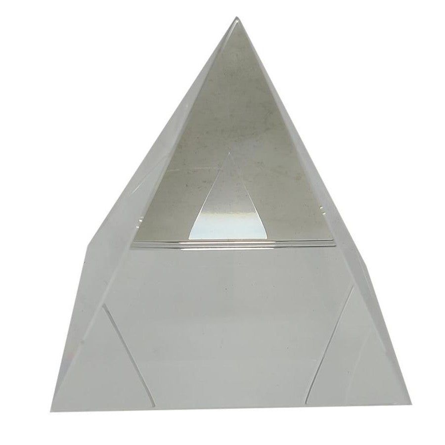 3.5&quot; Crystal Pyramid, SKU I09-CPY-8, UPC 700317381648