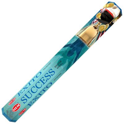 Success HEM Incense Stick 20 Pack, SKU SUC20, UPC 6016205129143