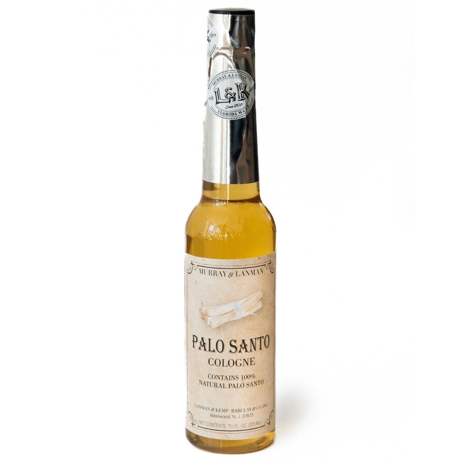 7.5 oz Murray &amp; Lanman Cologne - Palo Santo, SKU FW-F85, UPC 700317301295