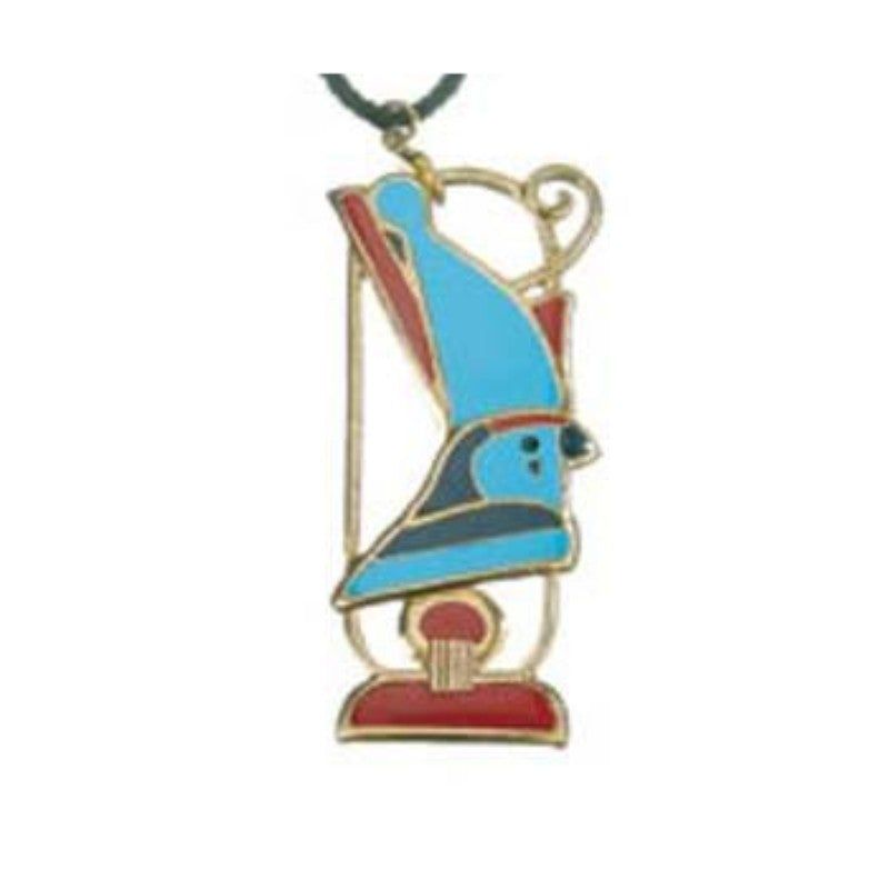 Horus with Crown Pendant/Brooch with 26&quot; Cord, SKU PG-Y2303, UPC 6016032166120