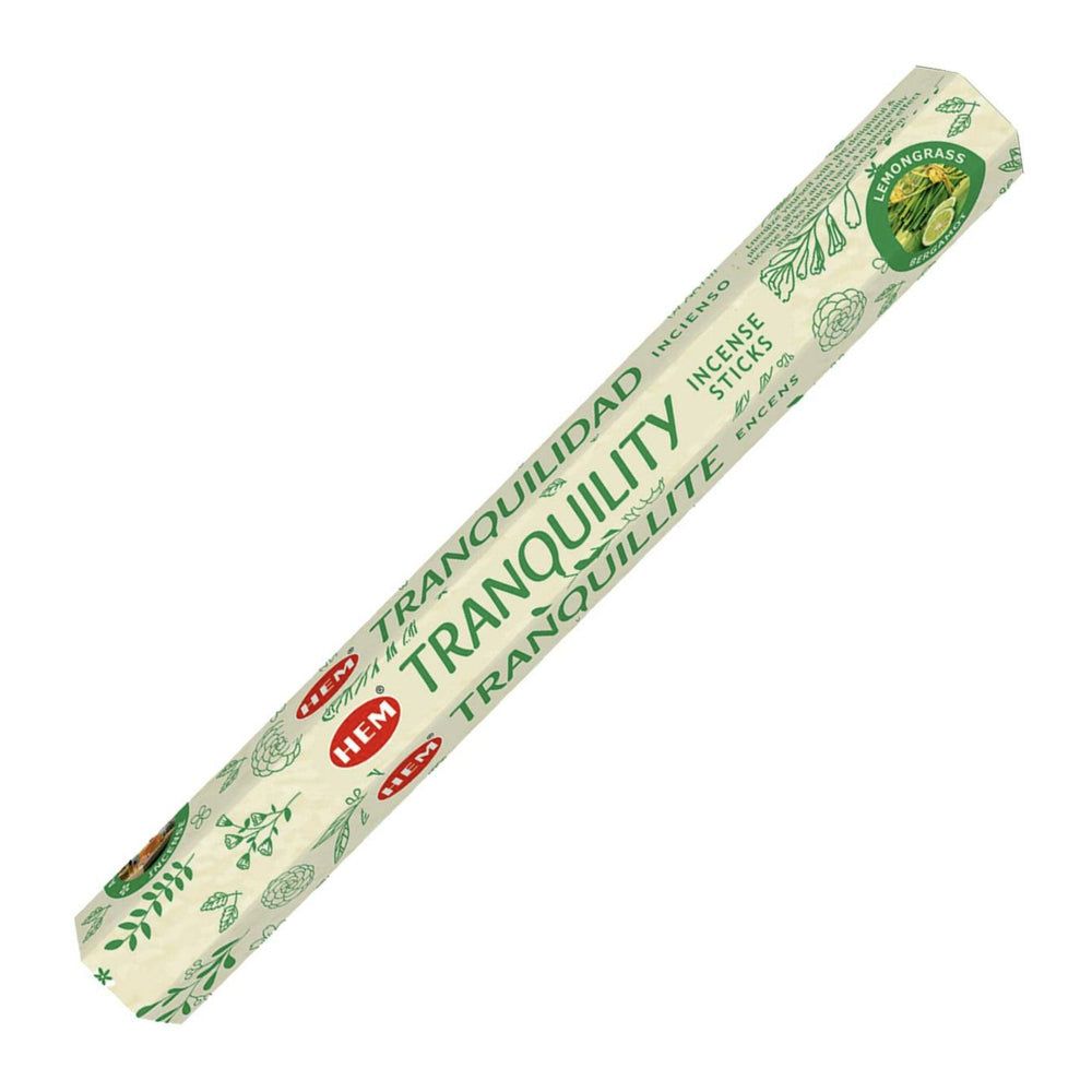 Tranquility (Bergamot &amp; Lemongrass) HEM Incense Stick 20 Pack, SKU ARTR20, UPC 700317043508