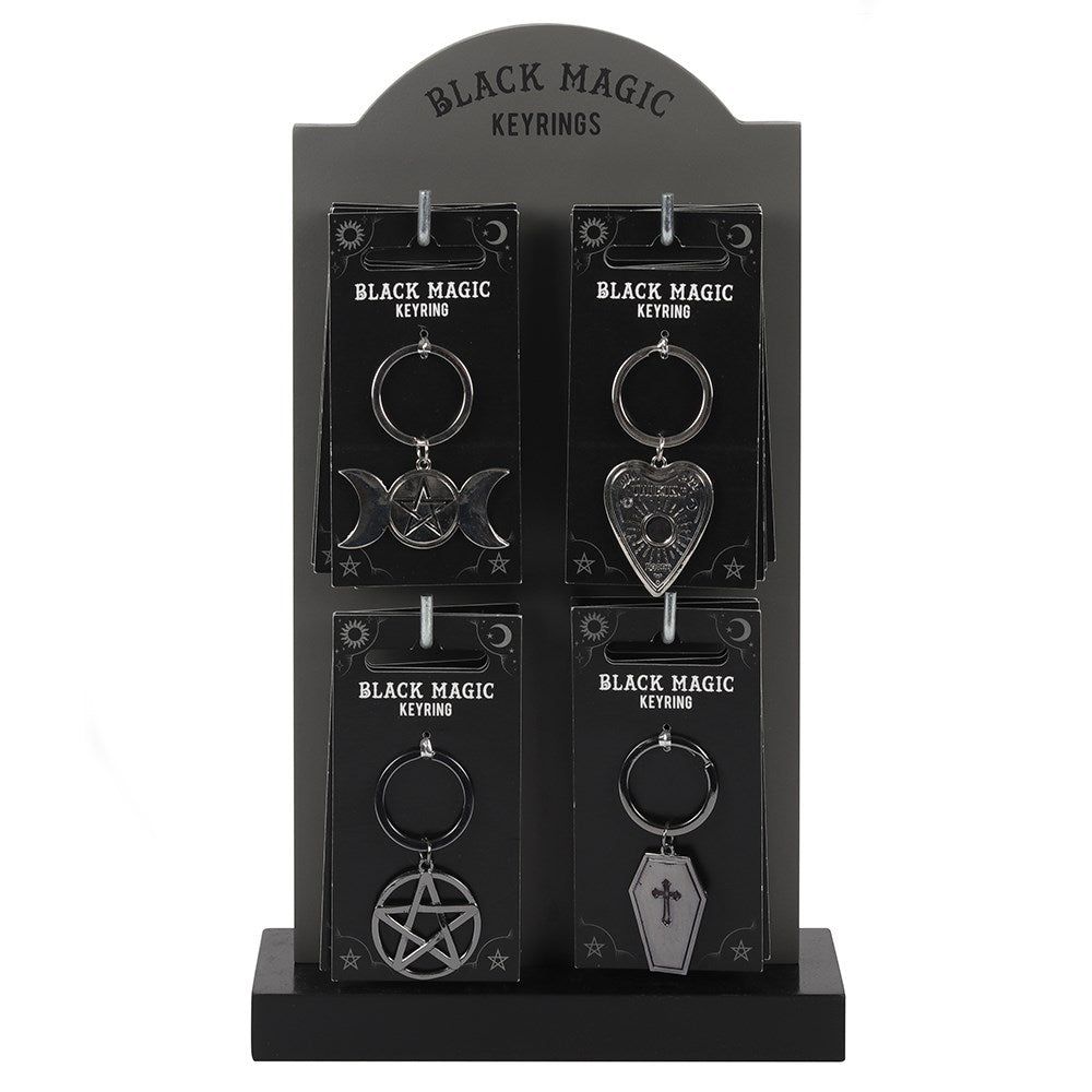 Black Magic Keyrings Display (24 Piece), SKU PG-14258, UPC 700317059028