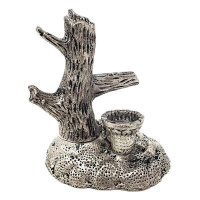 6.5&quot; Cactus Plant Metal Burner, SKU IB02, UPC 6016007462431