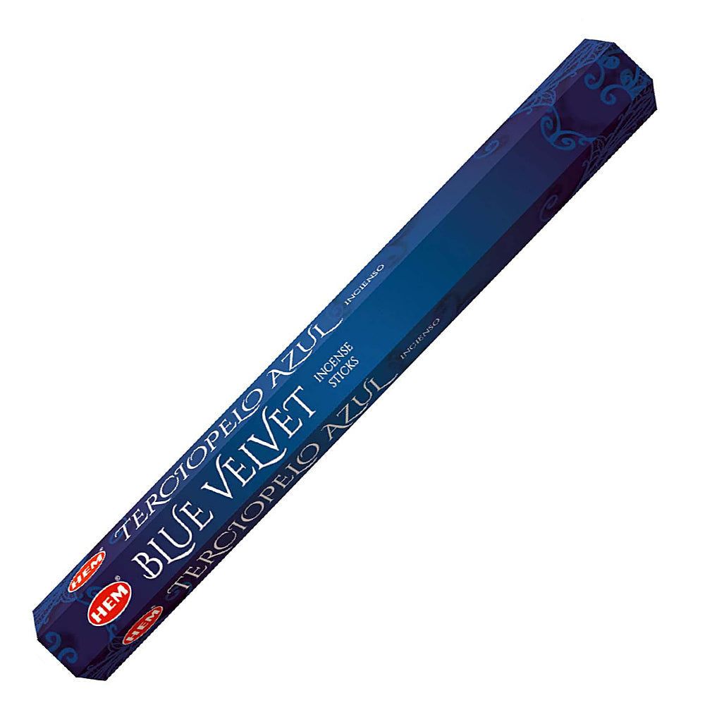 Blue Velvet HEM Incense Stick 20 Pack, SKU NA-18, UPC 6016201542571