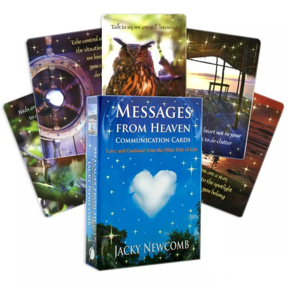 Messages from Heaven Communication Cards by Jacky Newcomb, SKU SS-128, UPC 700317110453