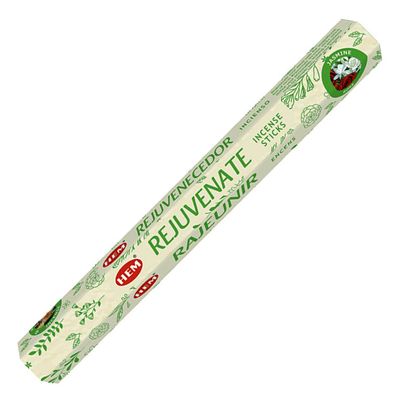 Rejuvenate (Jasmine &amp; Rose) HEM Incense Stick 20 Pack, SKU ARRE20, UPC 700317027065