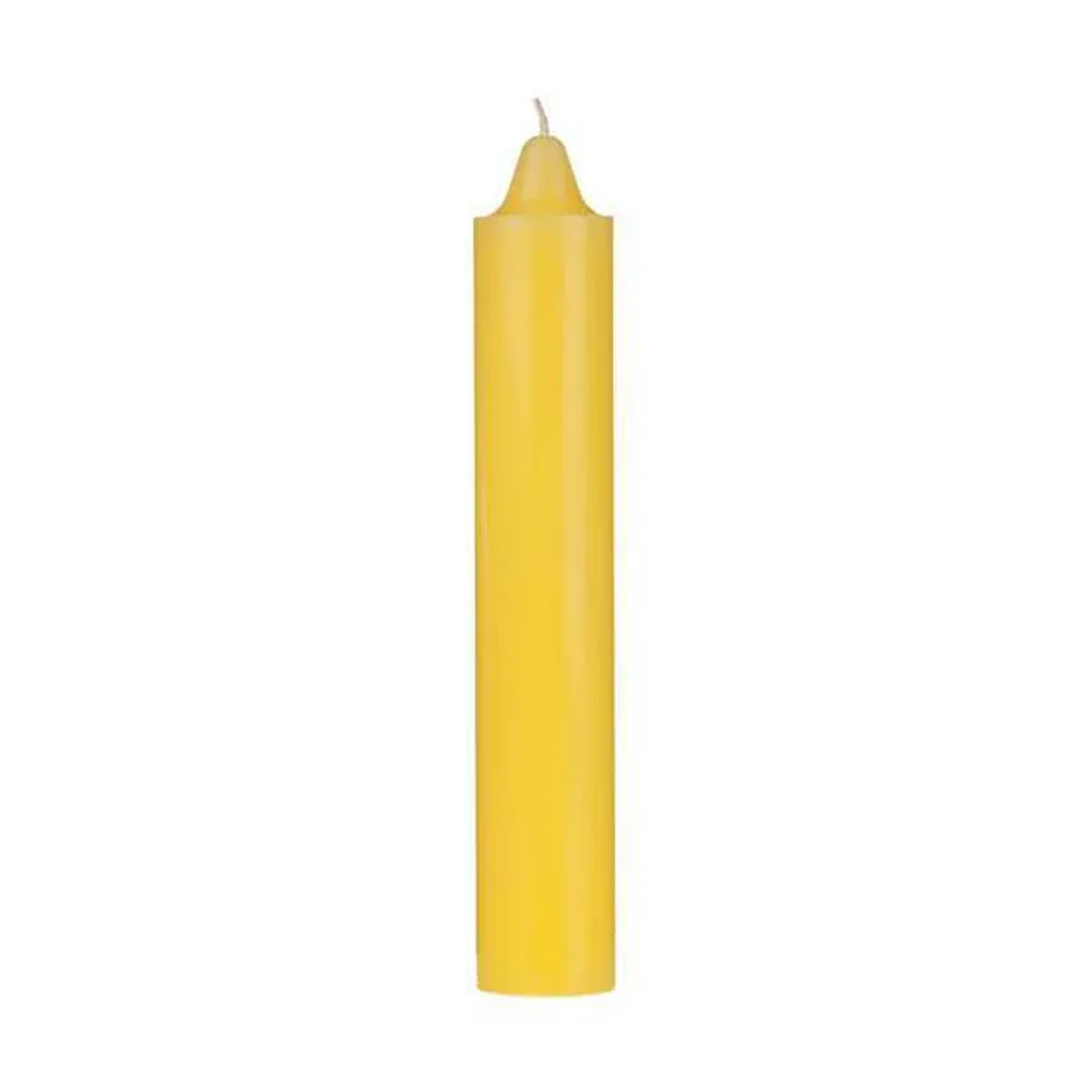 9&quot; Yellow Jumbo Pillar Candle
