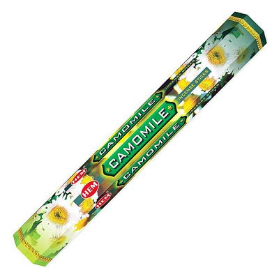 Camomile HEM Incense Stick 20 Pack, SKU CA20, UPC 700317377061