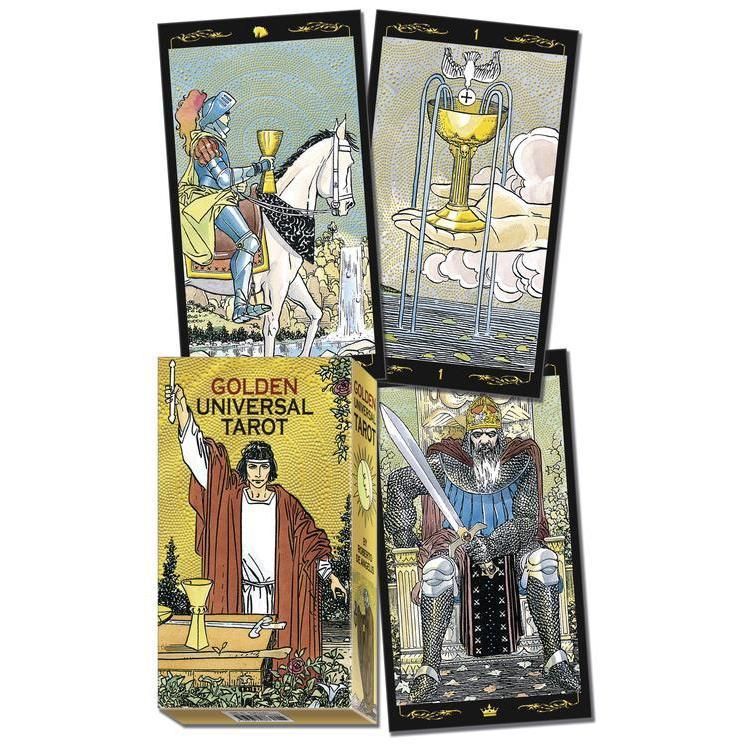Golden Universal Tarot Deck by Lo Scarabeo, SKU LW1771, UPC 6016239114122