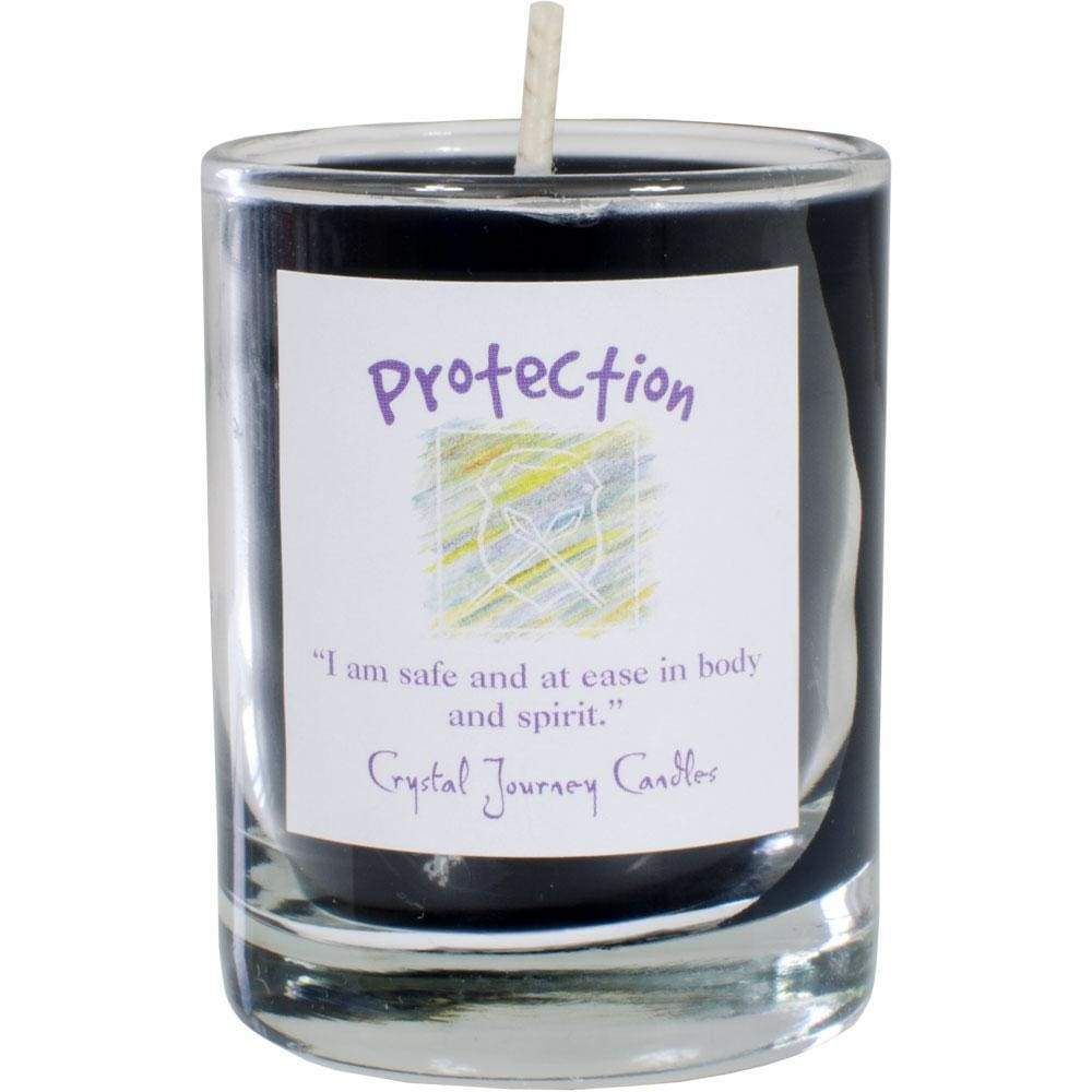 Reiki Charged Soy Herbal Filled Votive Candle - Protection, SKU KH-39218, UPC 6016200936944