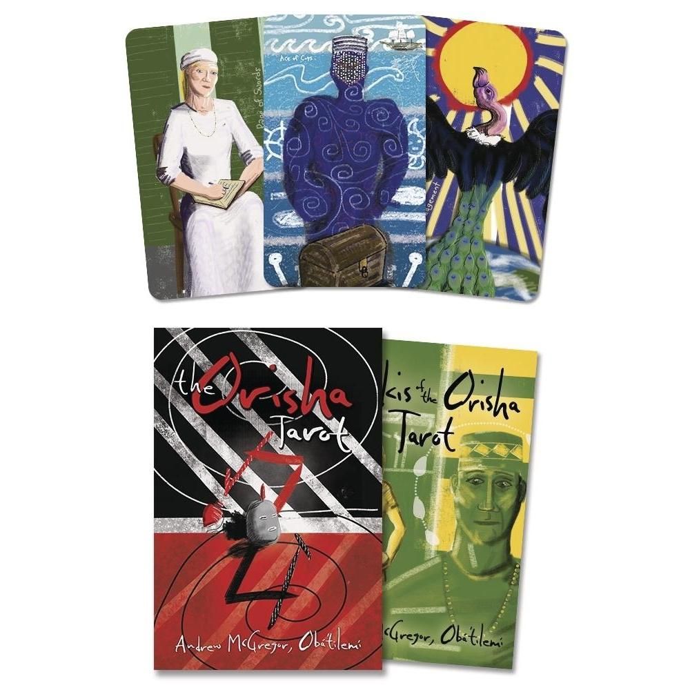 The Orisha Tarot by Andrew Mcgregor, Oba Tilemi, SKU LW1284, UPC 6016212718705