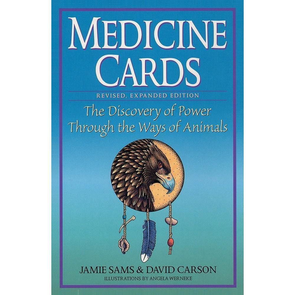Medicine Cards Deck &amp; Book Set by Jamie Sams, David Carson, SKU UG-MDC44, UPC 6016212221243