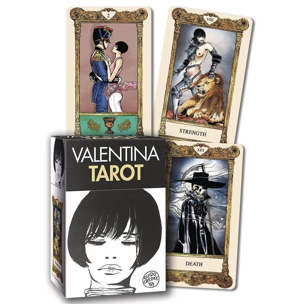 Valentina Tarot by Guido Crepax, Pietro Alligo, Antonio Crepax, SKU LW494, UPC 6016202427433