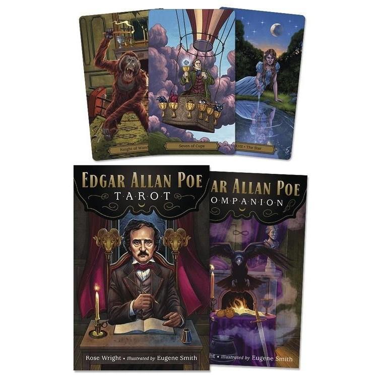 Edgar Allan Poe Tarot by Rose Wright, Eugene Smith, SKU LW1127, UPC 6016209644642