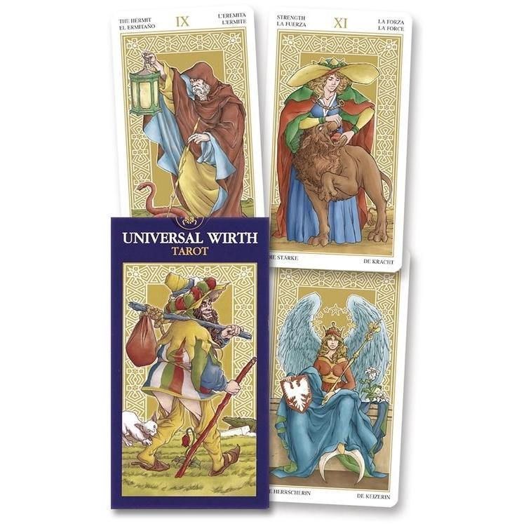 Universal Wirth Tarot by Lo Scarabeo, SKU LW325, UPC 6016201037084