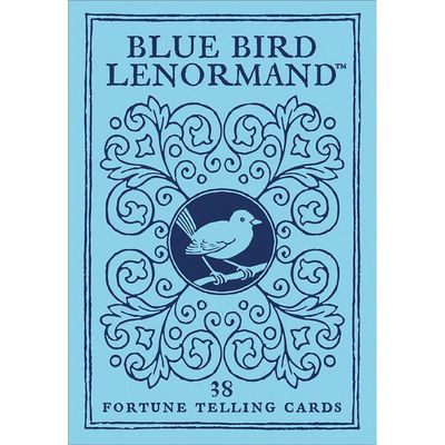 Blue Bird Lenormand Deck by Stuart Kaplan, SKU UG-BBL38, UPC 6016212164120