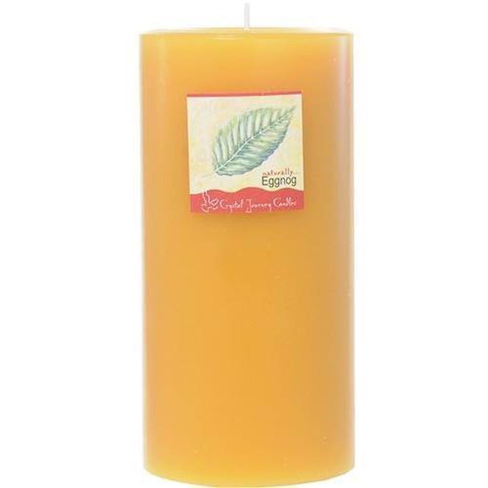 Traditional 3&quot; x 6&quot; Pillar Candle - Festive Eggnog, SKU CJ-TK810, UPC 6016208347339