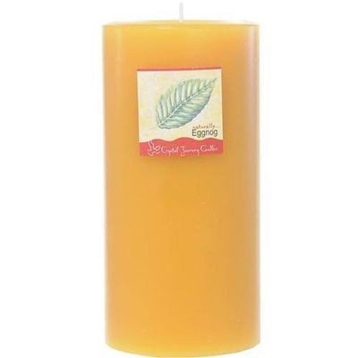 Traditional 3&quot; x 6&quot; Pillar Candle - Festive Eggnog, SKU CJ-TK810, UPC 6016208347339
