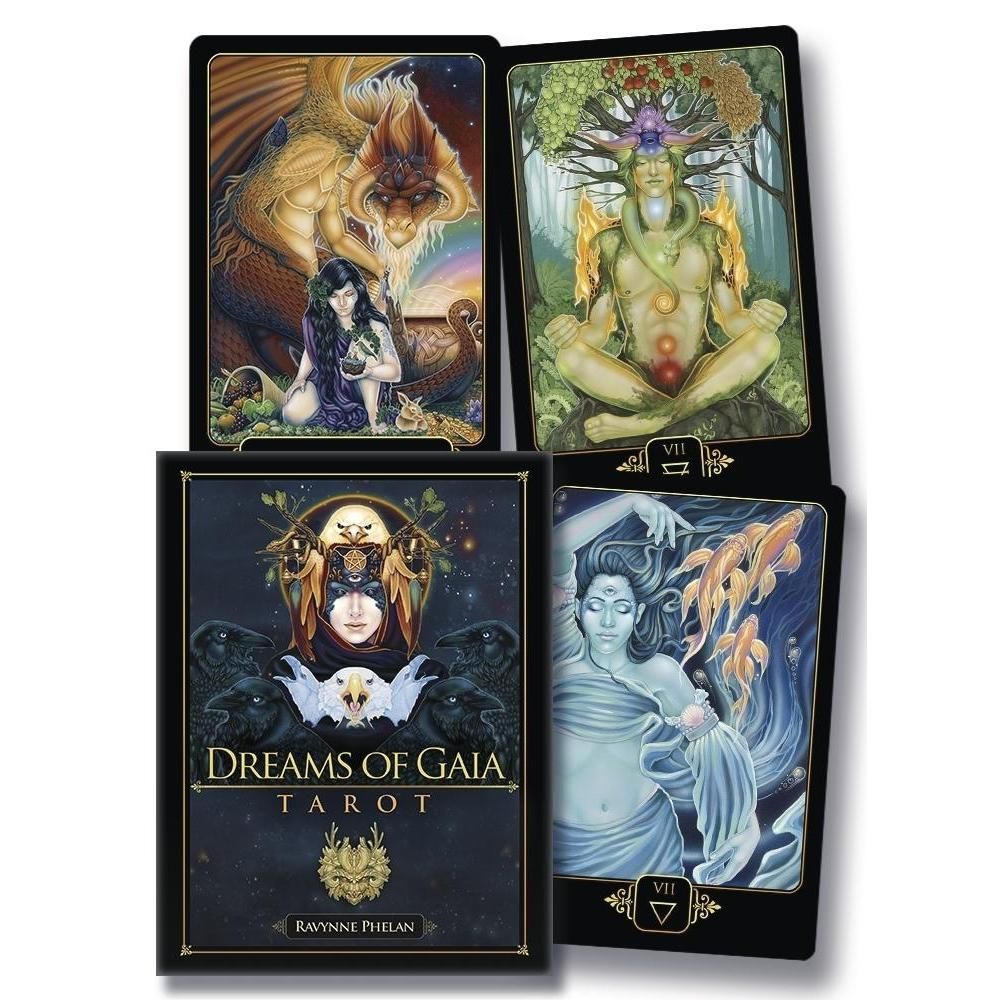 Dreams of Gaia Tarot by Ravynne Phelan, SKU LW1470, UPC 6016217486487